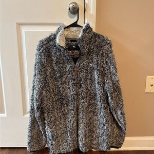 The Southern Shirt Company Gray Fuzzy Sweater